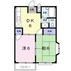 エルディムパークの物件間取画像